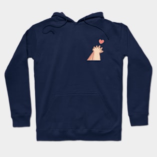 Holding Hands Cosy Hoodie